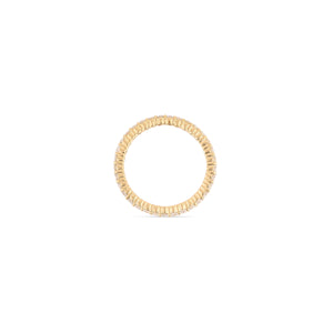 Amara Diamond Eternity Band in Yellow Gold