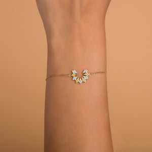 Dahlia Diamond Bracelet