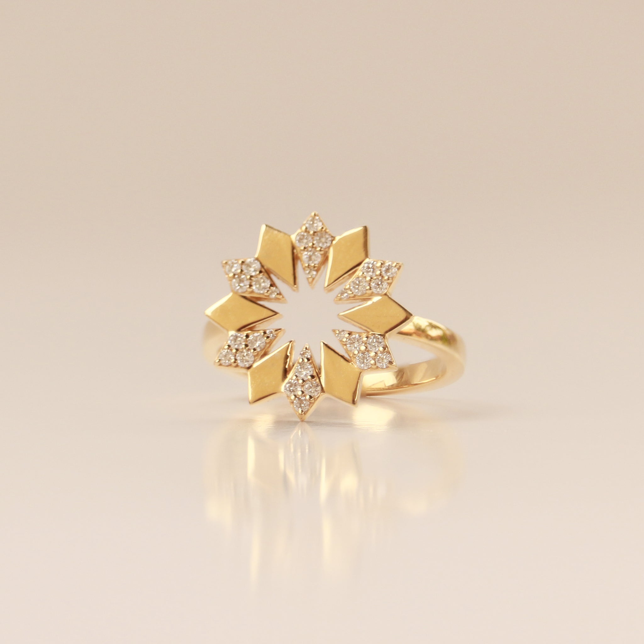 Dahlia Diamond Ring