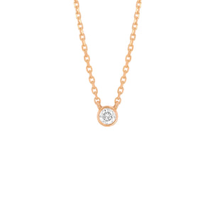 Noor Floating Diamond Necklace (Small)