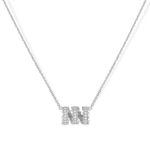 Zora Twist Diamond Necklace